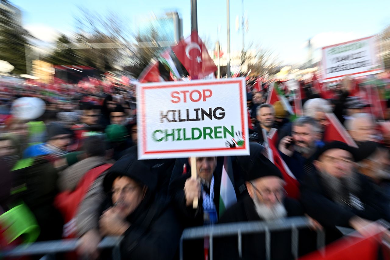 Ankara'da 'Büyük Gazze Yürüyüşü' düzenlendi 15
