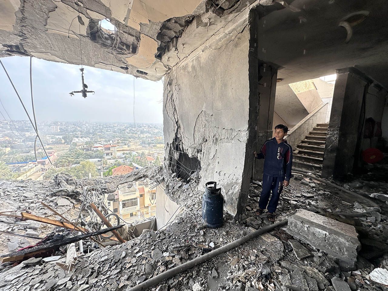 İsrail ordusunun Gazze Şeridi’ne yönelik saldırıları sürüyor 8