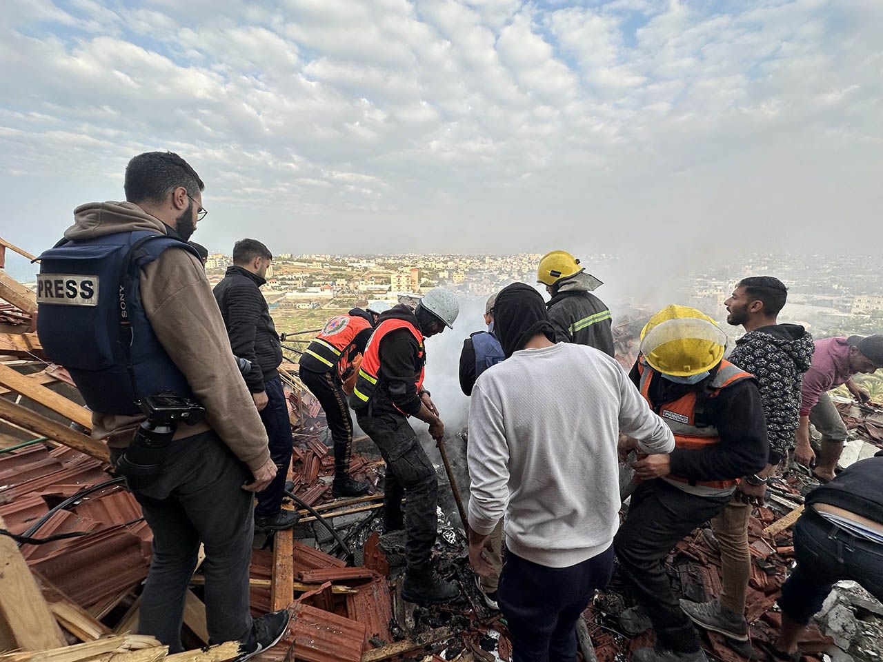 İsrail ordusunun Gazze Şeridi’ne yönelik saldırıları sürüyor 12