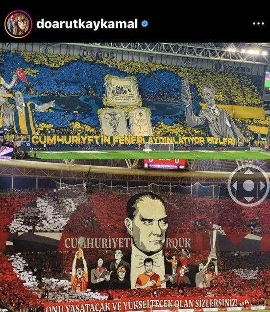 Ünlü isimlerden art arda Süper Kupa tepkisi: "Başımız dik, sevgimiz tam" 3
