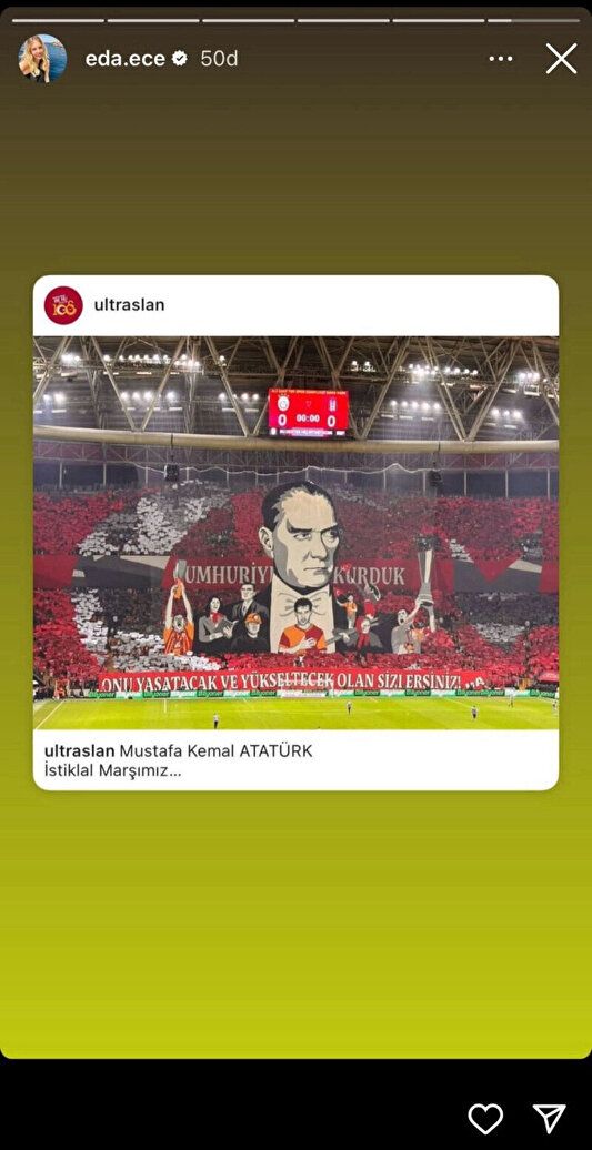 Ünlü isimlerden art arda Süper Kupa tepkisi: "Başımız dik, sevgimiz tam" 6