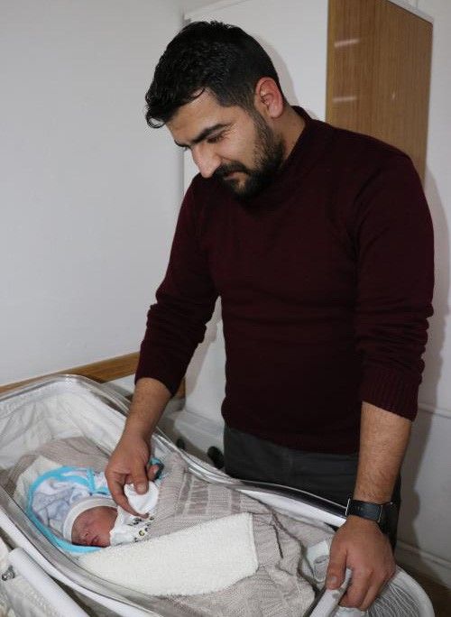 Yeni yılın ilk bebekleri dünyaya geldi 4