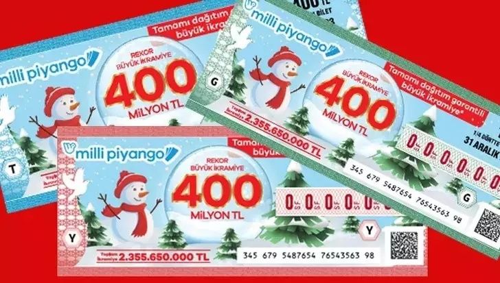 Milli Piyango yılbaşı çekilişi sıralı tam liste! İşte ikramiye isabet eden numaralar... 3