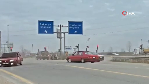 Kara yolunu kapatarak drift attılar! İşte o görüntüler... 1