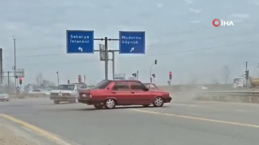 Kara yolunu kapatarak drift attılar! İşte o görüntüler... 11