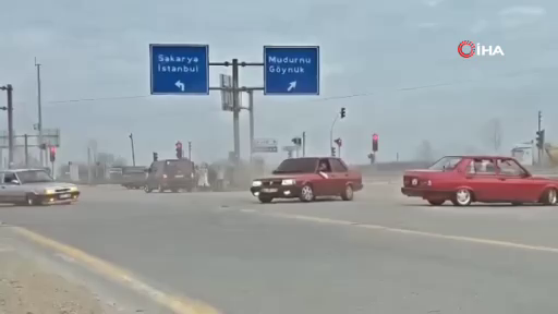 Kara yolunu kapatarak drift attılar! İşte o görüntüler... 16
