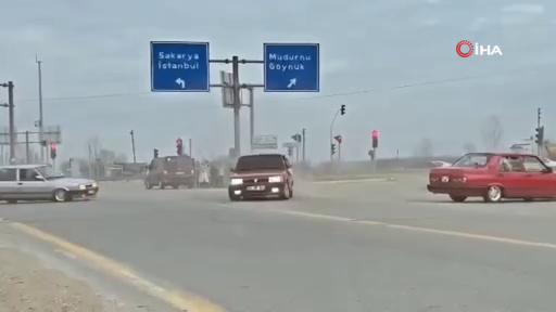 Kara yolunu kapatarak drift attılar! İşte o görüntüler... 17