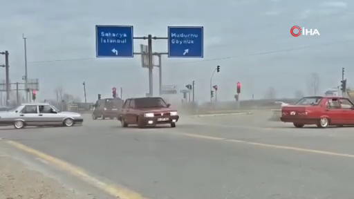 Kara yolunu kapatarak drift attılar! İşte o görüntüler... 18
