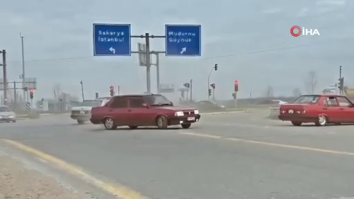 Kara yolunu kapatarak drift attılar! İşte o görüntüler... 20