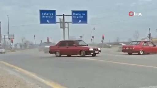 Kara yolunu kapatarak drift attılar! İşte o görüntüler... 21