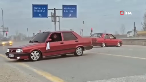 Kara yolunu kapatarak drift attılar! İşte o görüntüler... 26