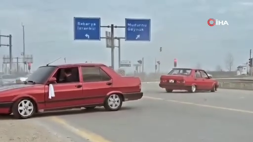 Kara yolunu kapatarak drift attılar! İşte o görüntüler... 28