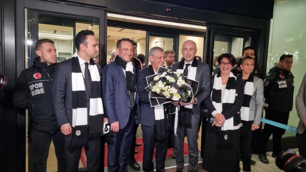 Beşiktaş'ın yeni teknik direktörü Fernando Santos İstanbul'a geldi 5
