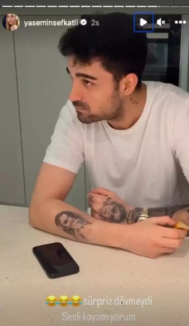 İdo Tatlıses'ten eşi Yasemin Şefkatli'ye dövme jesti! 4