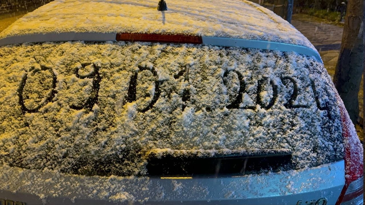 Beklenen kar yağışı başladı! İşte il il son durum! 5