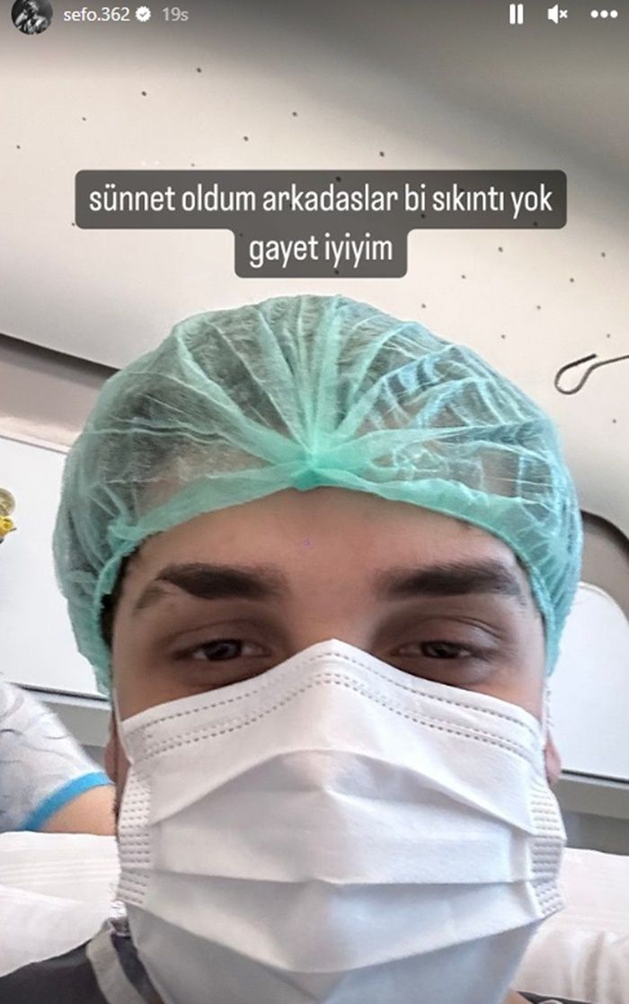 Ünlü rapçi Sefo ameliyat oldu! Hasta yatağında espriyi patlattı 3