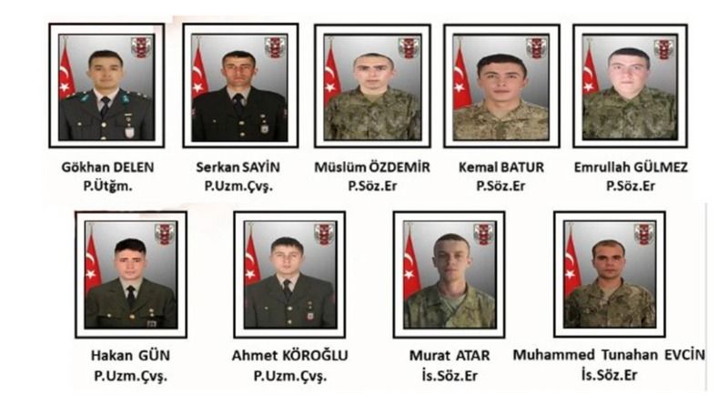 Türkiye şehitlerine ağlıyor... Pençe-Kilit şehitlerine veda! 1