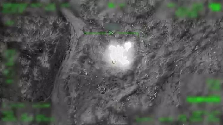 Almanlardan skandal harita: Operasyonları böyle gösterdiler! 12
