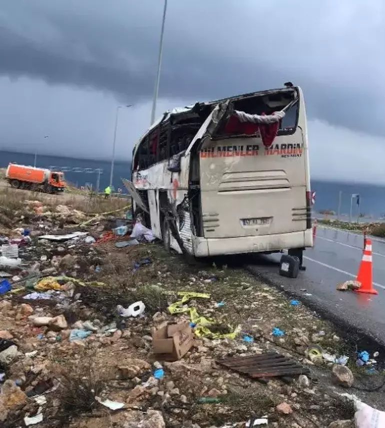 Mersin'de 9 kişinin öldüğü kazada hız sınırı detayı! Otobüs şoförünün hız sınırını 3 kat aştığı ortaya çıktı 3