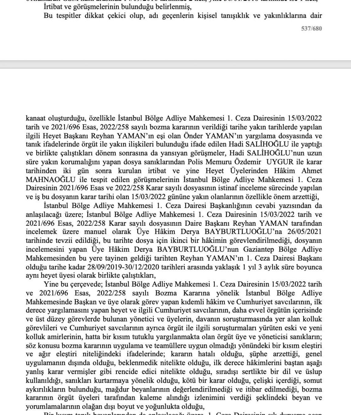 O rapor ortaya çıktı! Adnan Oktar ve örgütünü aklayan hakim ve savcılar bakın neler yapmış... 67