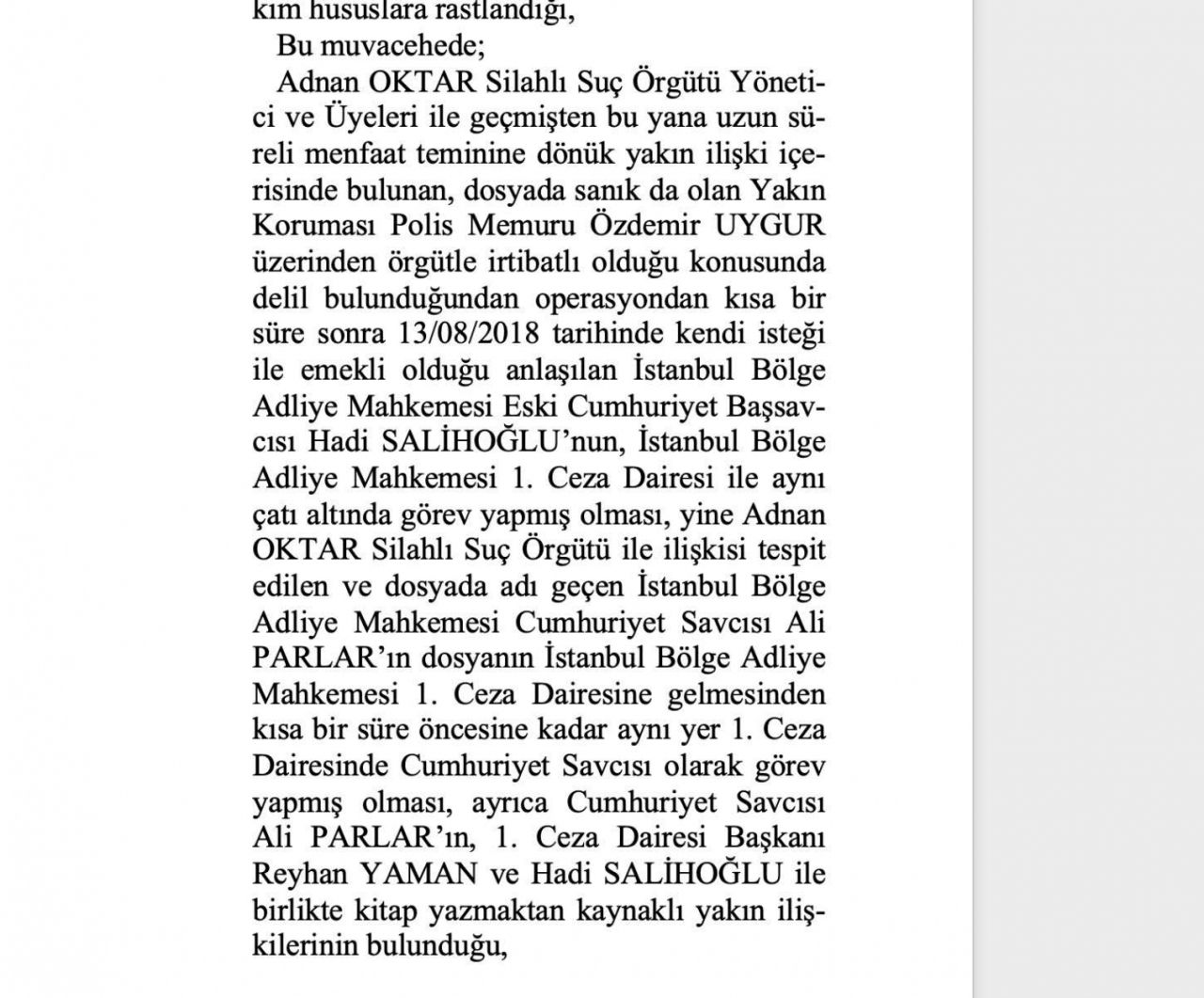 O rapor ortaya çıktı! Adnan Oktar ve örgütünü aklayan hakim ve savcılar bakın neler yapmış... 26
