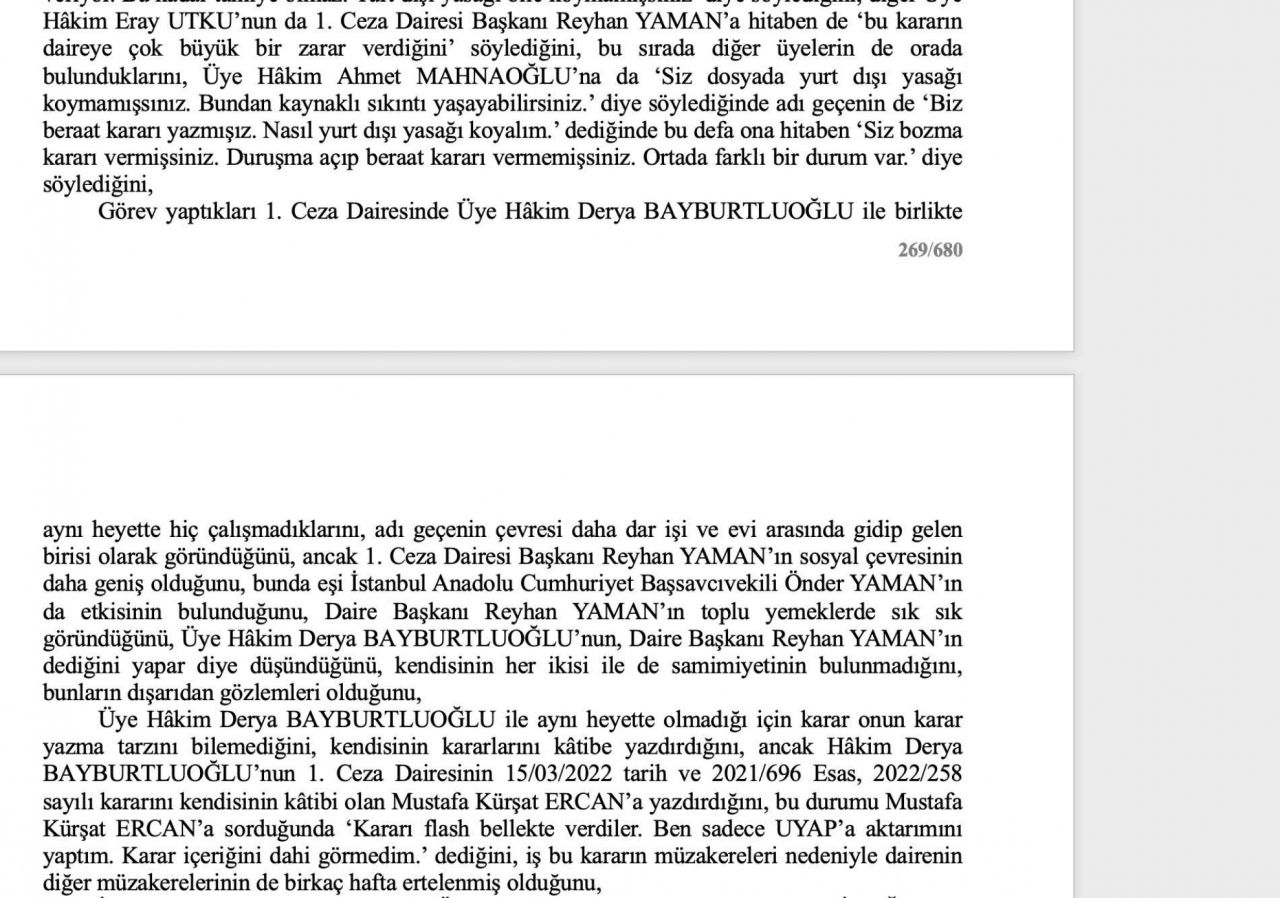 O rapor ortaya çıktı! Adnan Oktar ve örgütünü aklayan hakim ve savcılar bakın neler yapmış... 58