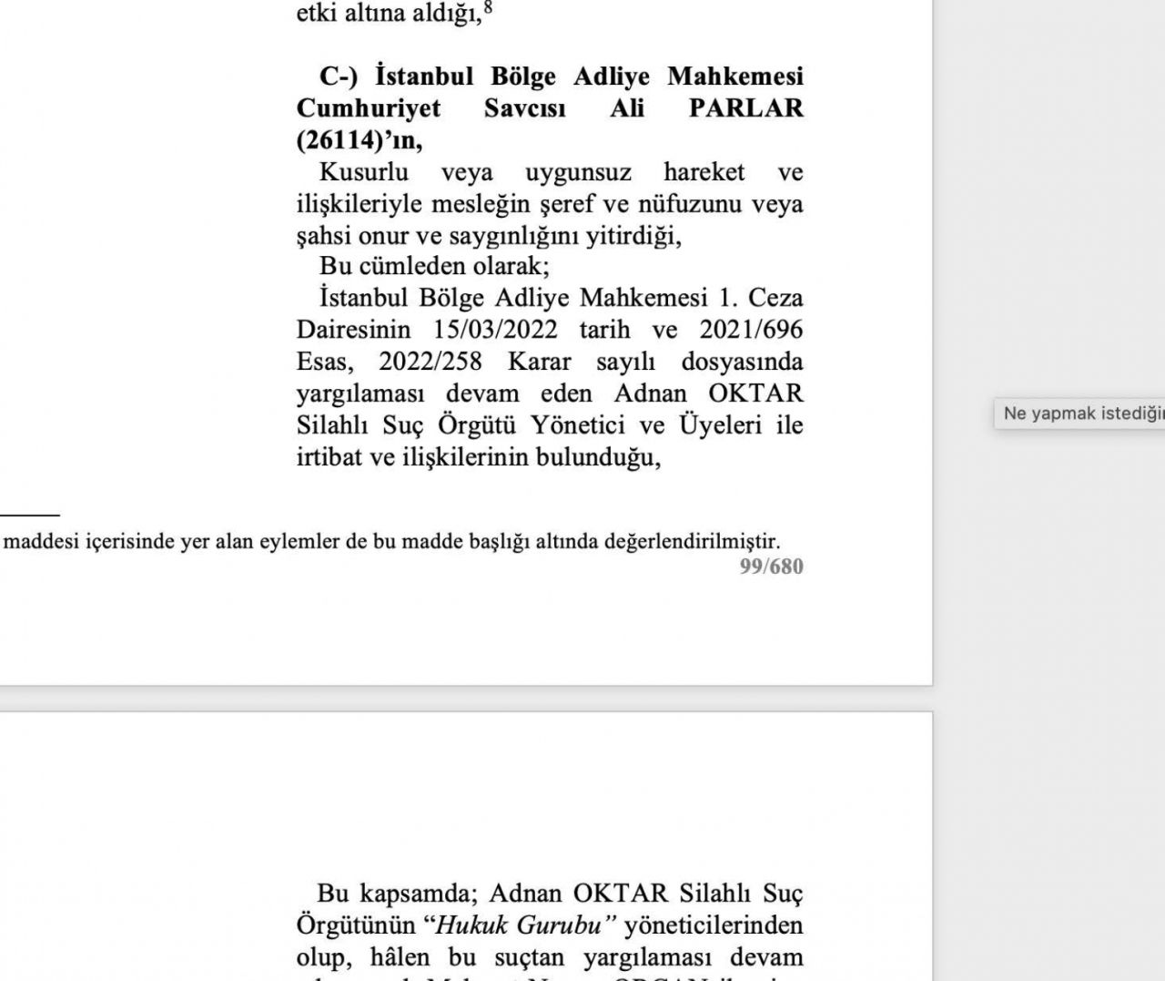 O rapor ortaya çıktı! Adnan Oktar ve örgütünü aklayan hakim ve savcılar bakın neler yapmış... 34
