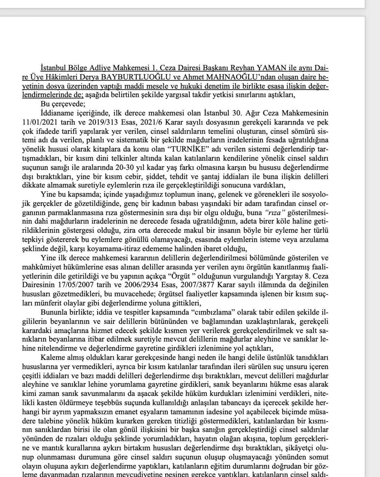 O rapor ortaya çıktı! Adnan Oktar ve örgütünü aklayan hakim ve savcılar bakın neler yapmış... 64