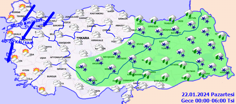 Meteoroloji'den 9 kente sarı kodlu uyarı: Sıcaklıklar 10 derece birden düşecek! 9