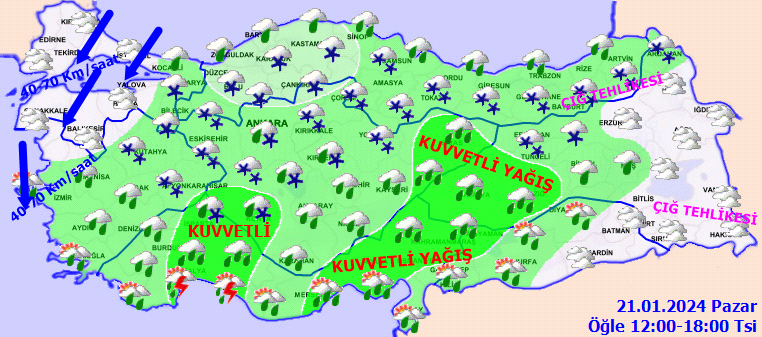 Meteoroloji'den 9 kente sarı kodlu uyarı: Sıcaklıklar 10 derece birden düşecek! 7