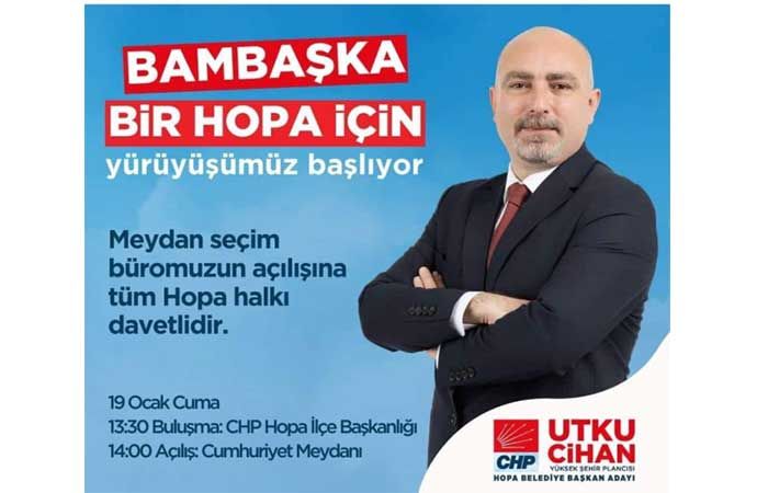 Türk seçim tarihinde bir ilk olabilir... Artvin Hopa'da seçmenin kafası karışacak: AK Parti'nin de CHP'nin de adayı Utku Cihan! 2
