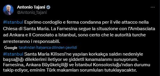 Santa Maria Kilisesi'ndeki silahlı saldırıya dünyadan kınama geldi! 3