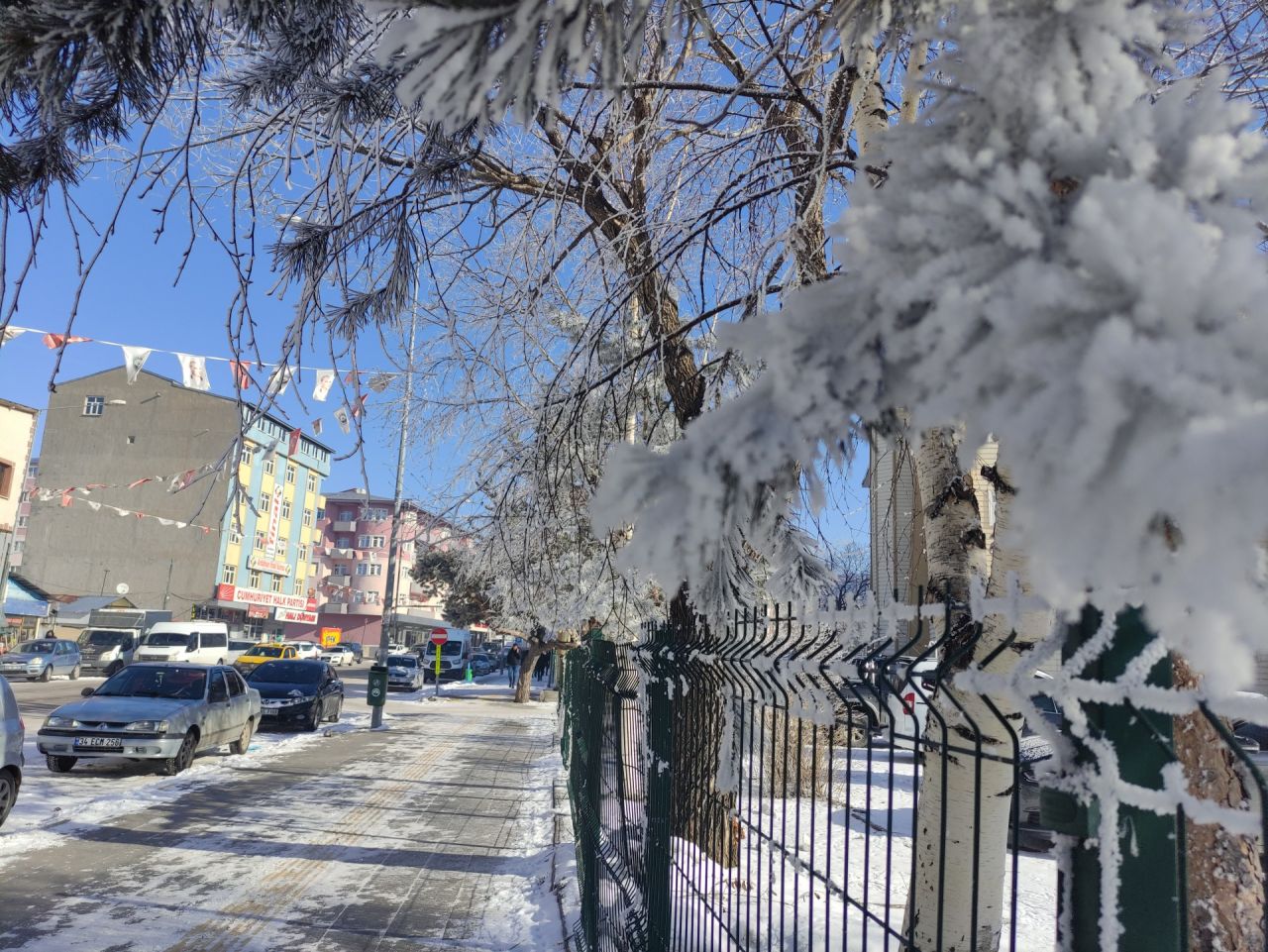 Ardahan adeta buz kesti: Eksi 32 derece soğukta araçlar bile çalışmadı 5