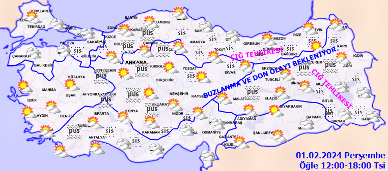 Meteorolojiden o bölgeler için uyarı! Buzlanma ve çığ tehlikesine dikkat 3