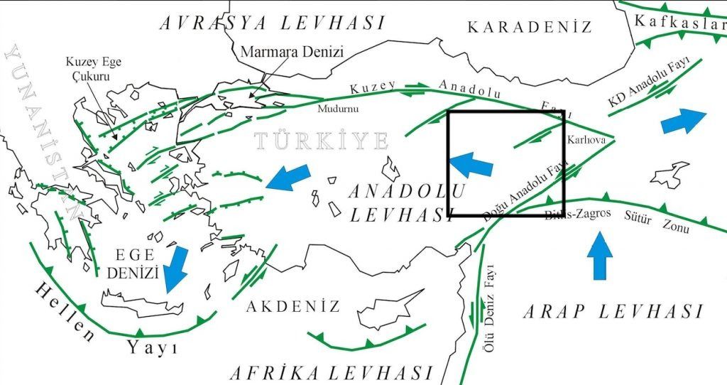 Prof. Dr. Naci Görür Doğu Anadolu Fayı'nı işaret etti 5