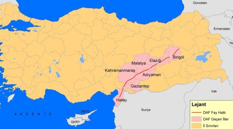 Prof. Dr. Naci Görür Doğu Anadolu Fayı'nı işaret etti 9