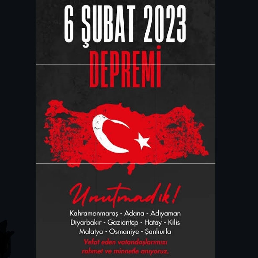 Ünlü isimlerden 6 Şubat'taki deprem felaketinin yıl dönümünde paylaşım 3
