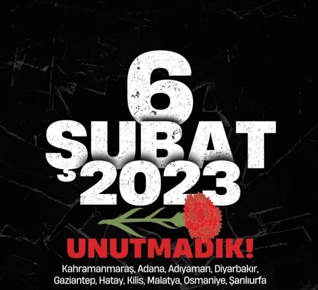 Ünlü isimlerden 6 Şubat'taki deprem felaketinin yıl dönümünde paylaşım 12