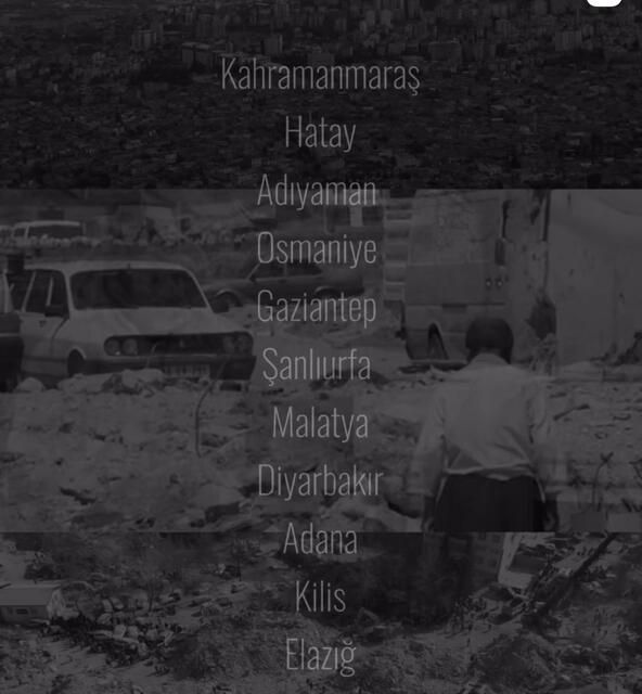 Ünlü isimlerden 6 Şubat'taki deprem felaketinin yıl dönümünde paylaşım 6