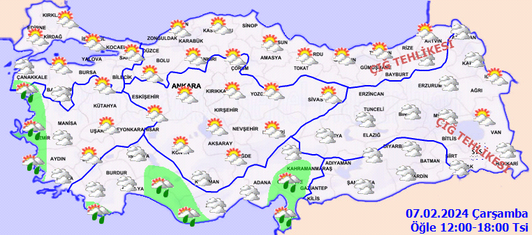 Meteorolojiden 12 il için çığ uyarısı! 3