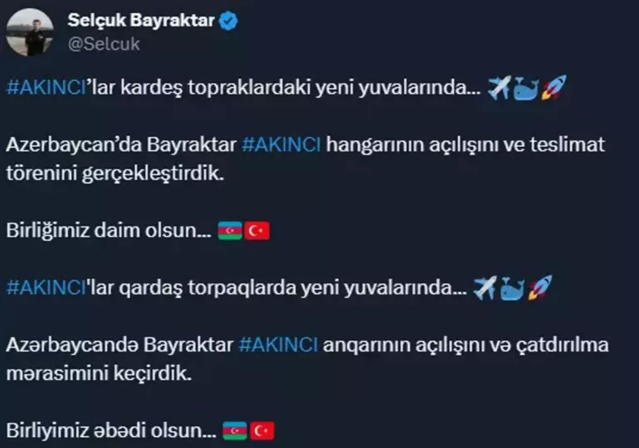 Selçuk Bayraktar: Akıncı’lar kardeş topraklardaki yeni yuvalarında 5
