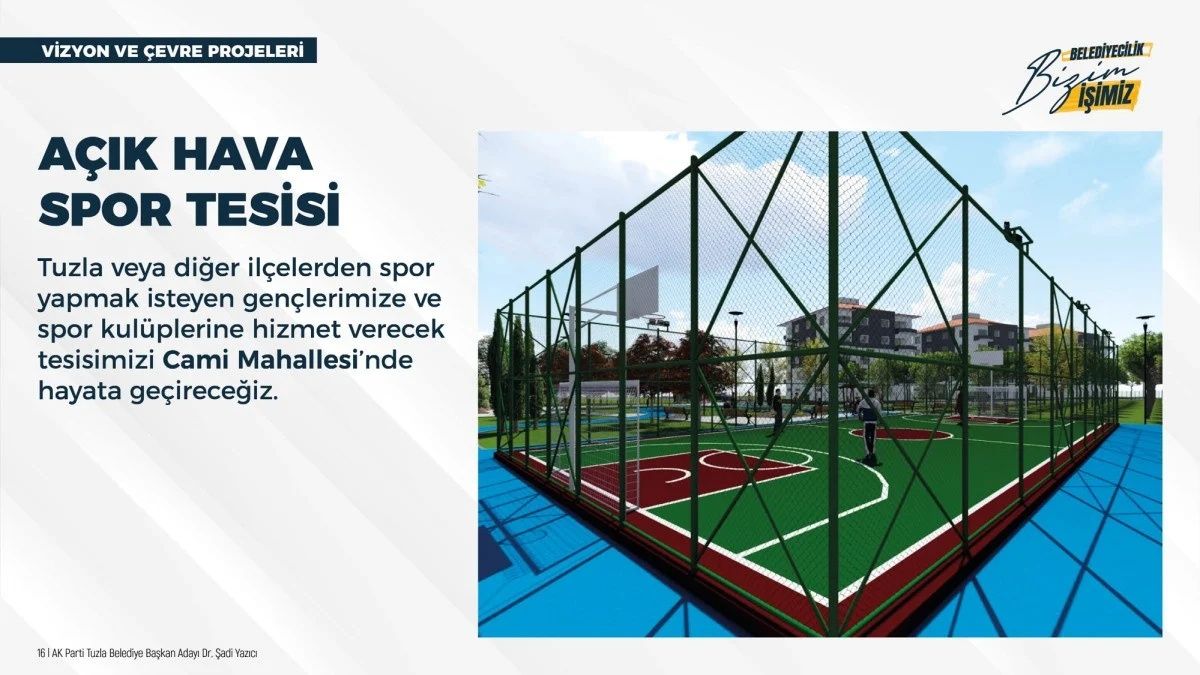 Tuzla Belediye Başkanı Şadi Yazıcı 2024-2029 vaatlerini duyurdu! İşte yeni dönem için dikkat çeken 550 proje... 14