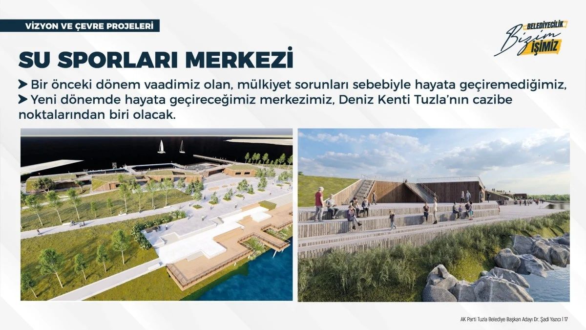 Tuzla Belediye Başkanı Şadi Yazıcı 2024-2029 vaatlerini duyurdu! İşte yeni dönem için dikkat çeken 550 proje... 15