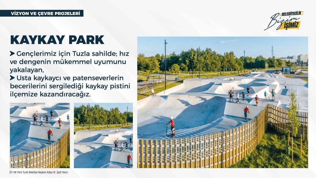 Tuzla Belediye Başkanı Şadi Yazıcı 2024-2029 vaatlerini duyurdu! İşte yeni dönem için dikkat çeken 550 proje... 17