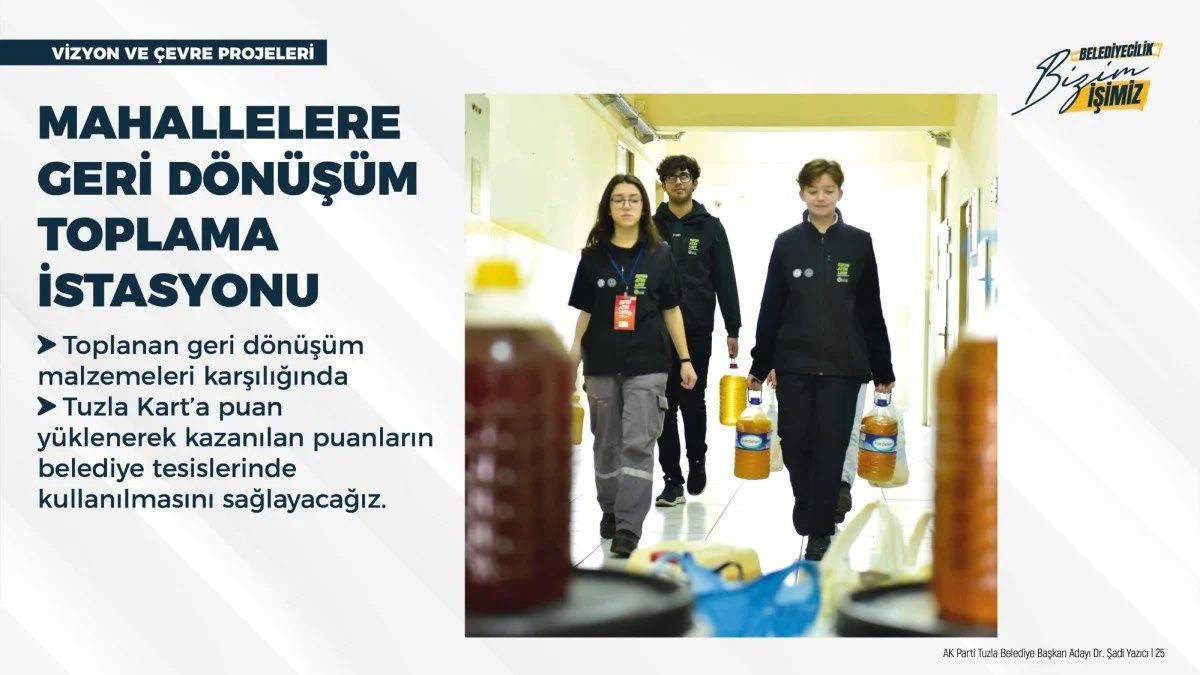 Tuzla Belediye Başkanı Şadi Yazıcı 2024-2029 vaatlerini duyurdu! İşte yeni dönem için dikkat çeken 550 proje... 25