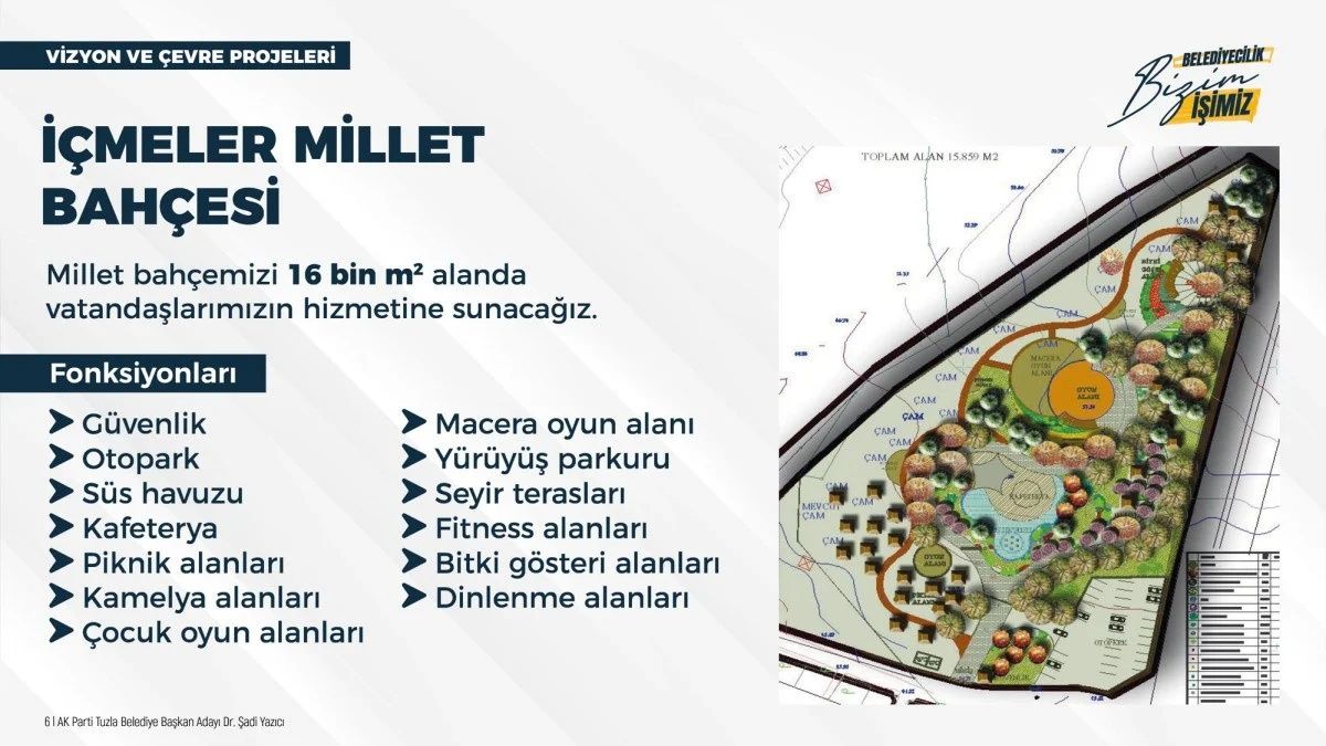 Tuzla Belediye Başkanı Şadi Yazıcı 2024-2029 vaatlerini duyurdu! İşte yeni dönem için dikkat çeken 550 proje... 8