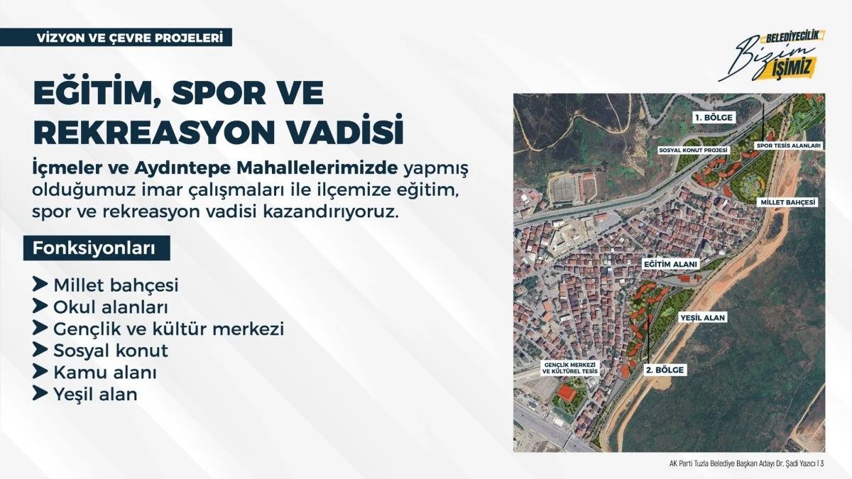 Tuzla Belediye Başkanı Şadi Yazıcı 2024-2029 vaatlerini duyurdu! İşte yeni dönem için dikkat çeken 550 proje... 5