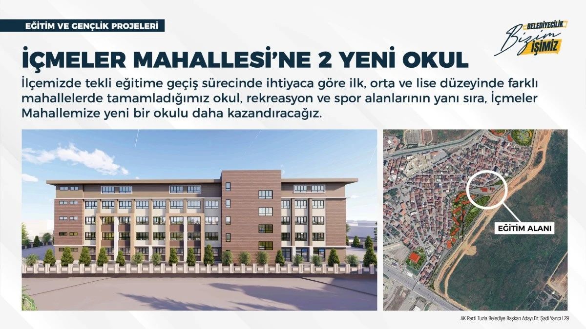 Tuzla Belediye Başkanı Şadi Yazıcı 2024-2029 vaatlerini duyurdu! İşte yeni dönem için dikkat çeken 550 proje... 29