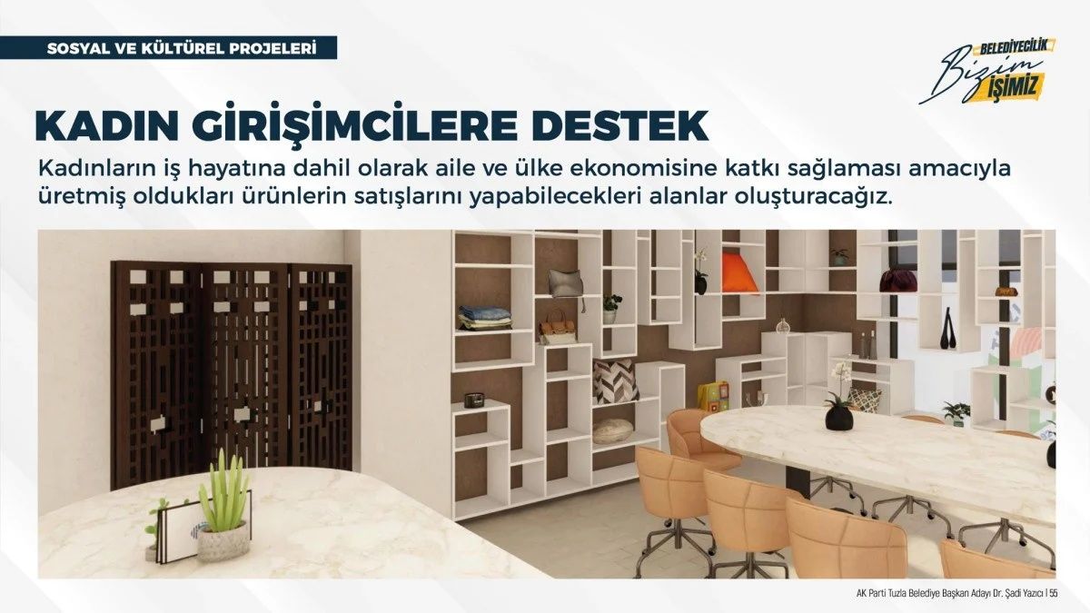 Tuzla Belediye Başkanı Şadi Yazıcı 2024-2029 vaatlerini duyurdu! İşte yeni dönem için dikkat çeken 550 proje... 41