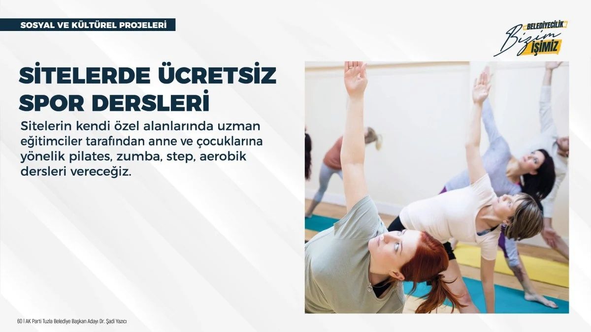 Tuzla Belediye Başkanı Şadi Yazıcı 2024-2029 vaatlerini duyurdu! İşte yeni dönem için dikkat çeken 550 proje... 61